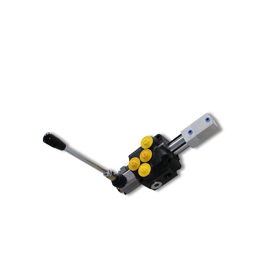 1 lever single spool hydraulic control valve DCV hydraulic monoblock distributor pneumatic valve for digger