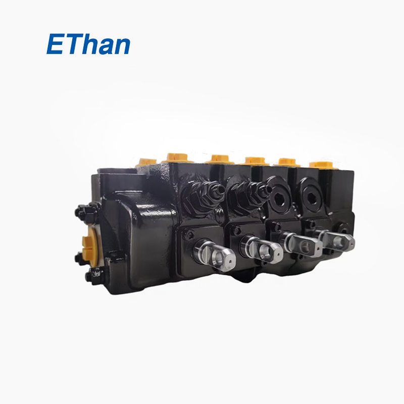 Hot Sale DLP180 Multiple Directional Solenoid Pressure Control Valves 24V Hydraulic Joystick Valve For Tractor With Yuken