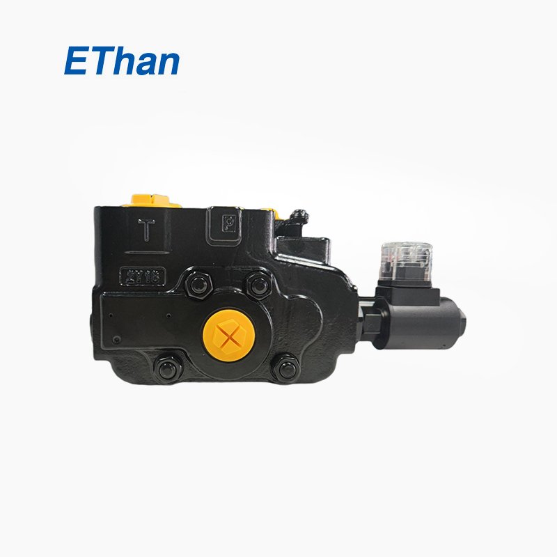 Hot Sale DLP180 Multiple Directional Solenoid Pressure Control Valves 24V Hydraulic Joystick Valve For Tractor With Yuken
