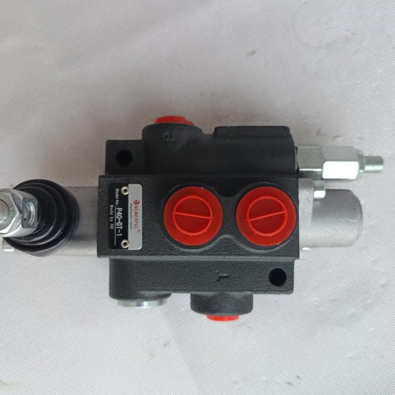 1 Spool P40 Monoblock Directional Control Valve single spool hydraulic valve P120 tractor hydraulic valves for wood splitter