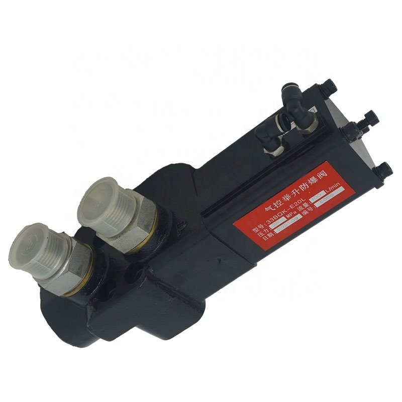Hydraulic Control Pneumatic Lift Explosion-proof Valve Dump Truck Parts