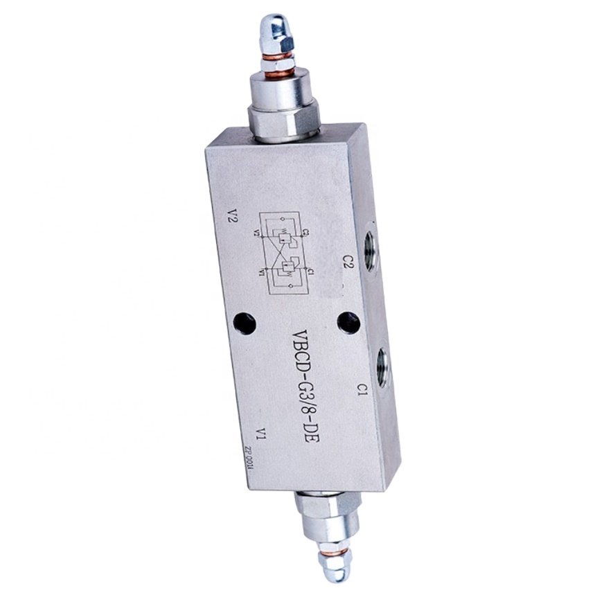 valvole idrauliche hydraulic directional control OVERCENTER hydraulic valves VBCD-DE Double Balance valve for machinery