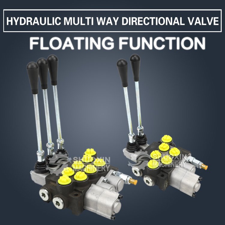 Hydraulic Directional Multi Way Hand Pilot operated control valve hydraulic valve way valves