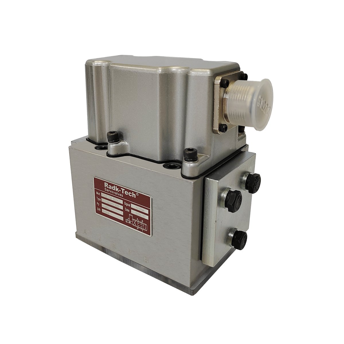 RT6215M Twin flapper-nozzle electro-hydraulic servo valve Four-way two-stage servo valve with spool and sleeve Moog D631