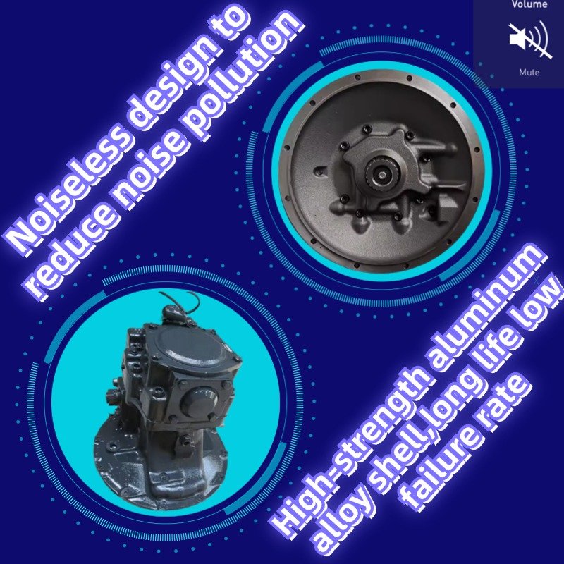 Small Excavator Parts Rexroth Main Pump Pc228Us-3 708-2L-00102 Motor Hydraulic Piston Pump For Parker Kubota Kawasaki