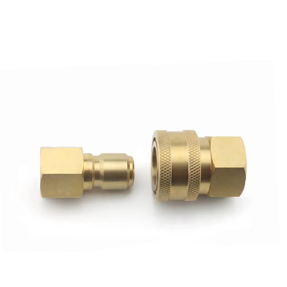 Brass Straight Through PARKER ST Series Copper Hydraulic Hose Fitting
