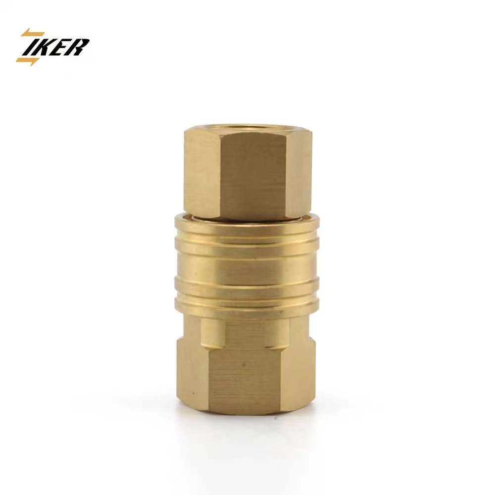 Brass Straight Through PARKER ST Series Copper Hydraulic Hose Fitting