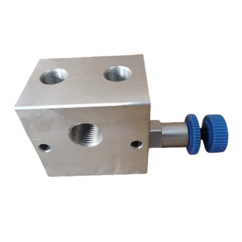 Manufacturer promotion 02-1W+CRV-082 plug-in overflow valve+hydraulic circuit block