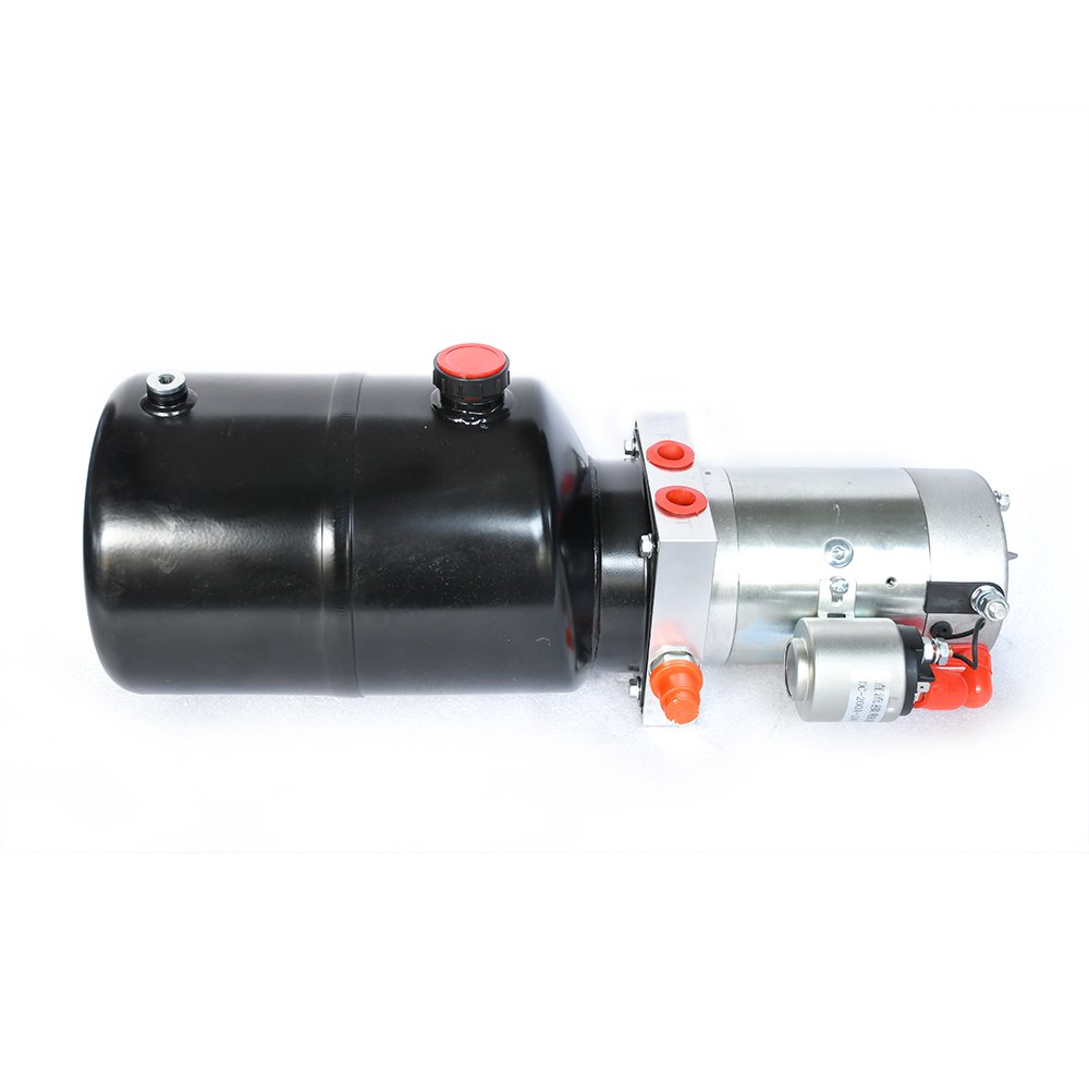 short time working single acting double acting 12v 0.8kw dc hydraulic power unit