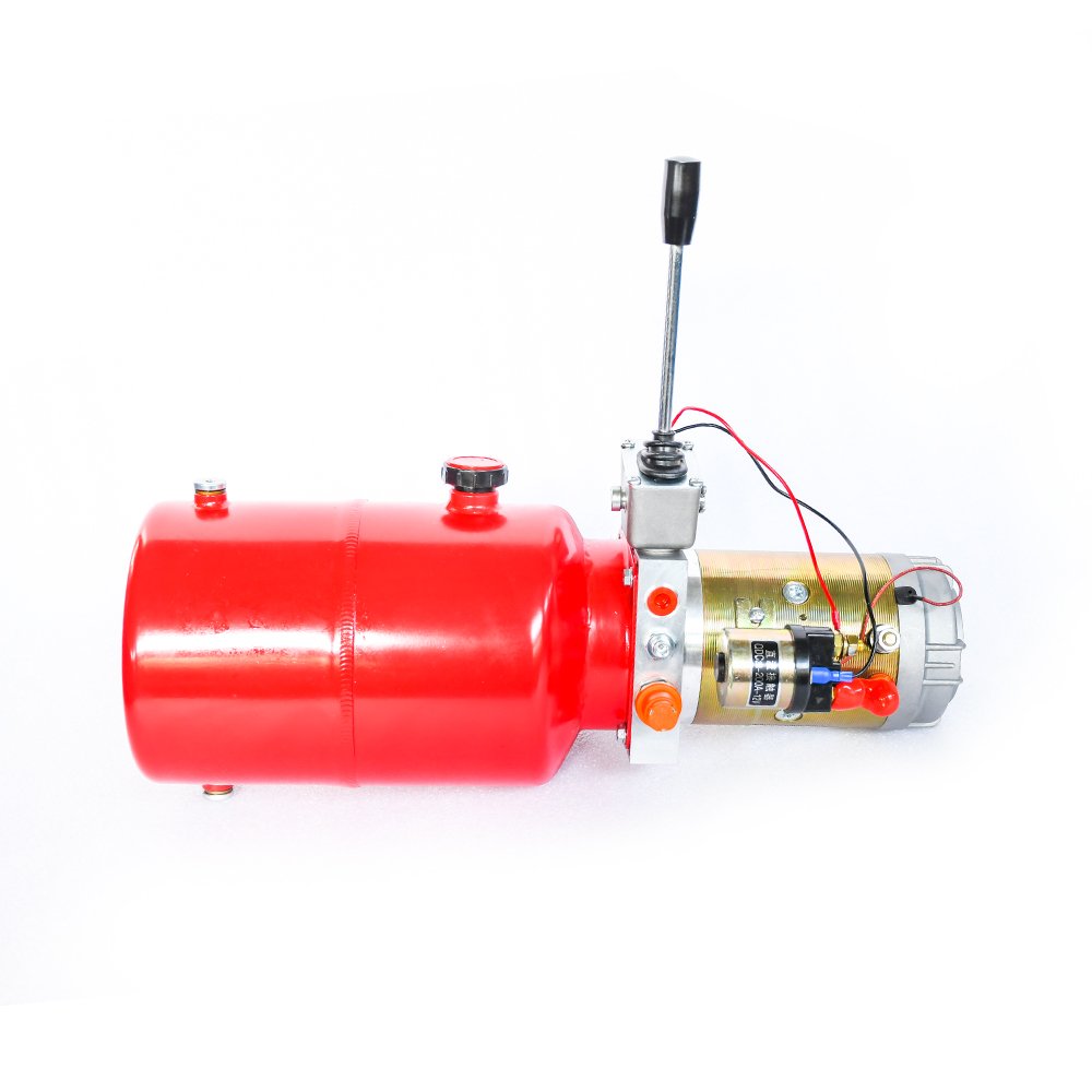 short time working single acting double acting 12v 0.8kw dc hydraulic power unit