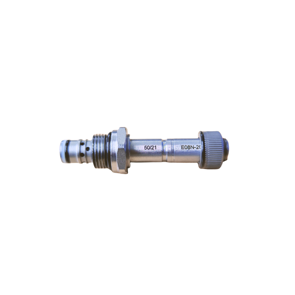 High Pressure Application Electric Valve E08N-20L Poppet Pilot Operated Solenoid Hydraulic Normally Closed Valve