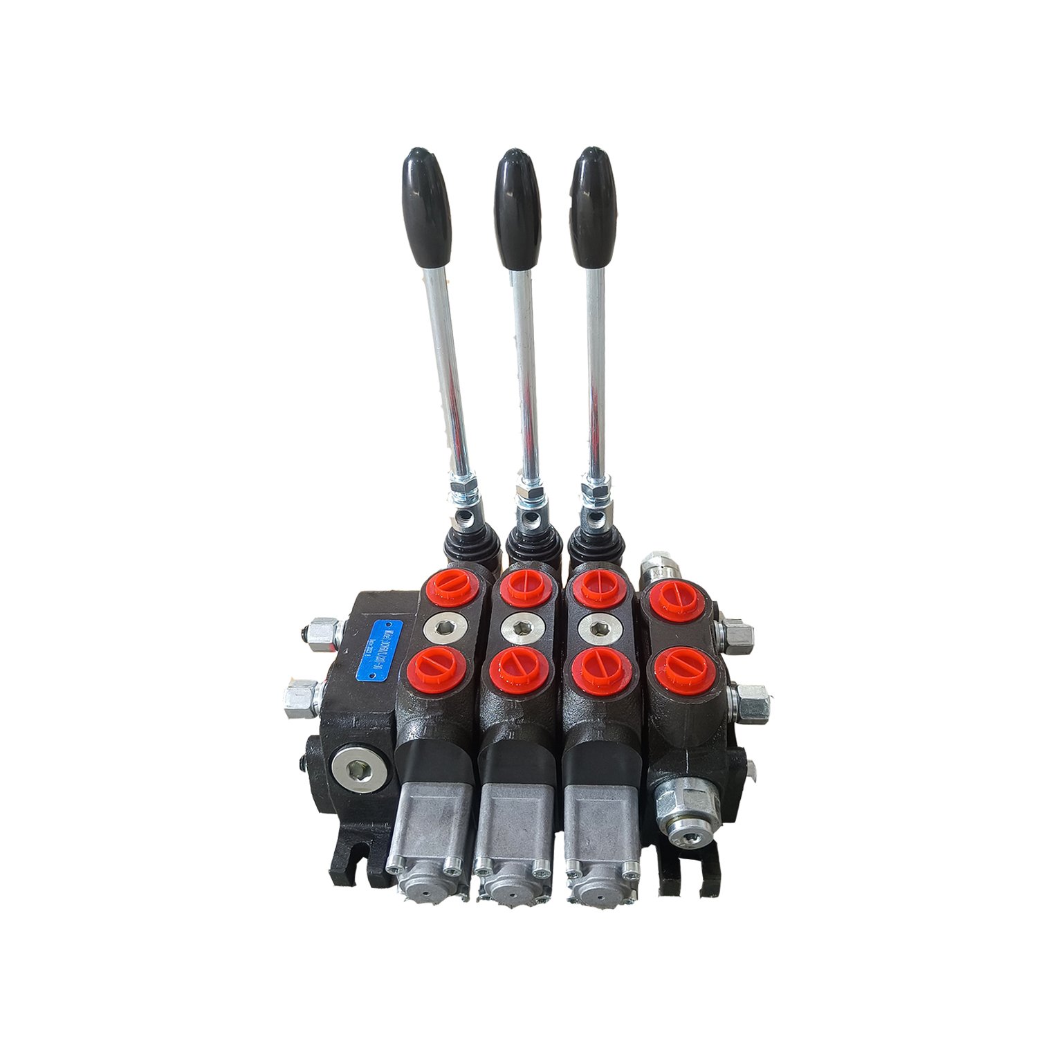 Double Acting 1 Spool 11 GPM SAE Ports Adjustable Relief Lever Handle Hydraulic Flow Control Valve for Small Tractors