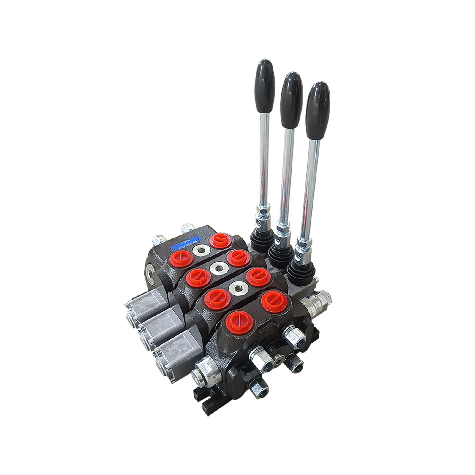 Double Acting 1 Spool 11 GPM SAE Ports Adjustable Relief Lever Handle Hydraulic Flow Control Valve for Small Tractors