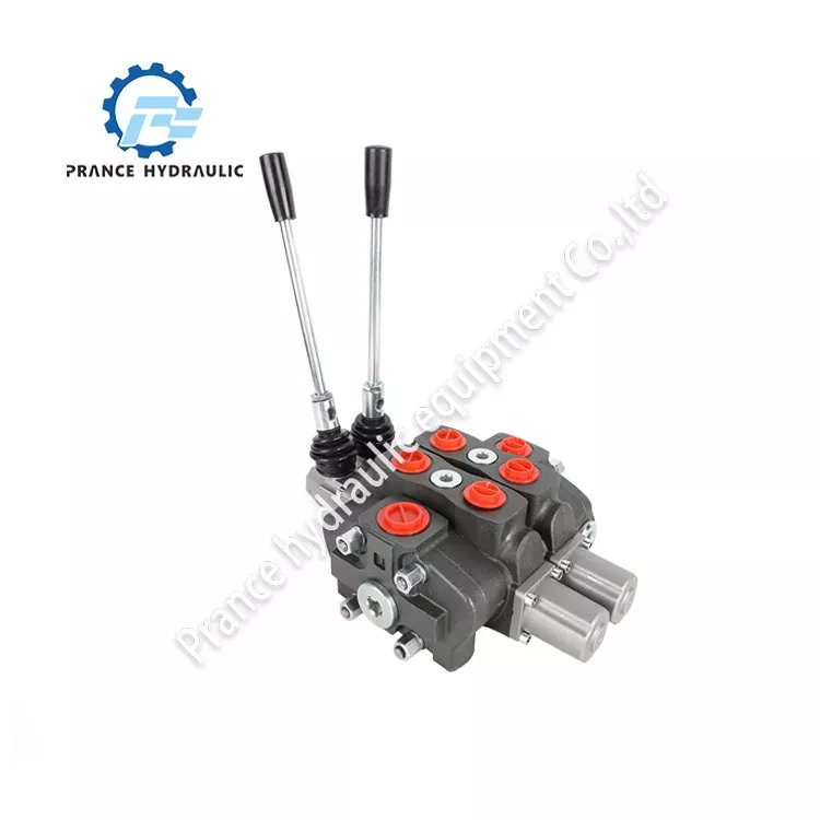 Customized Sd5 250 Distributor Solenoid Hydraulic Valve Control Monoblock Joystick Tractor Directional Control Valve