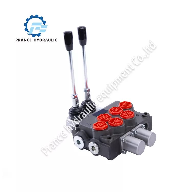 Customized Sd5 250 Distributor Solenoid Hydraulic Valve Control Monoblock Joystick Tractor Directional Control Valve