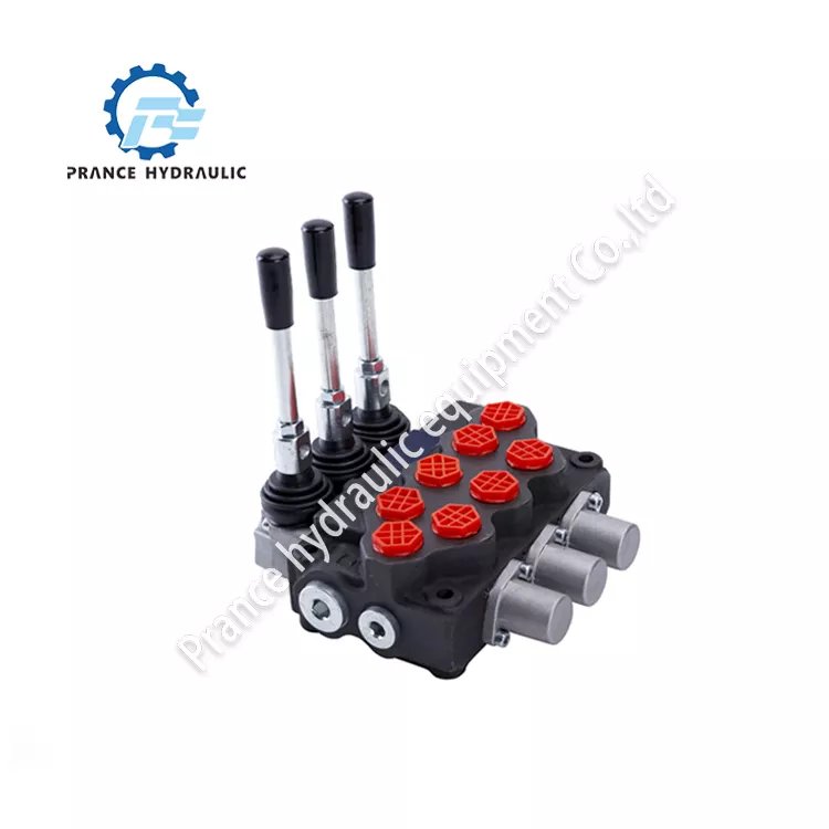 Customized Sd5 250 Distributor Solenoid Hydraulic Valve Control Monoblock Joystick Tractor Directional Control Valve