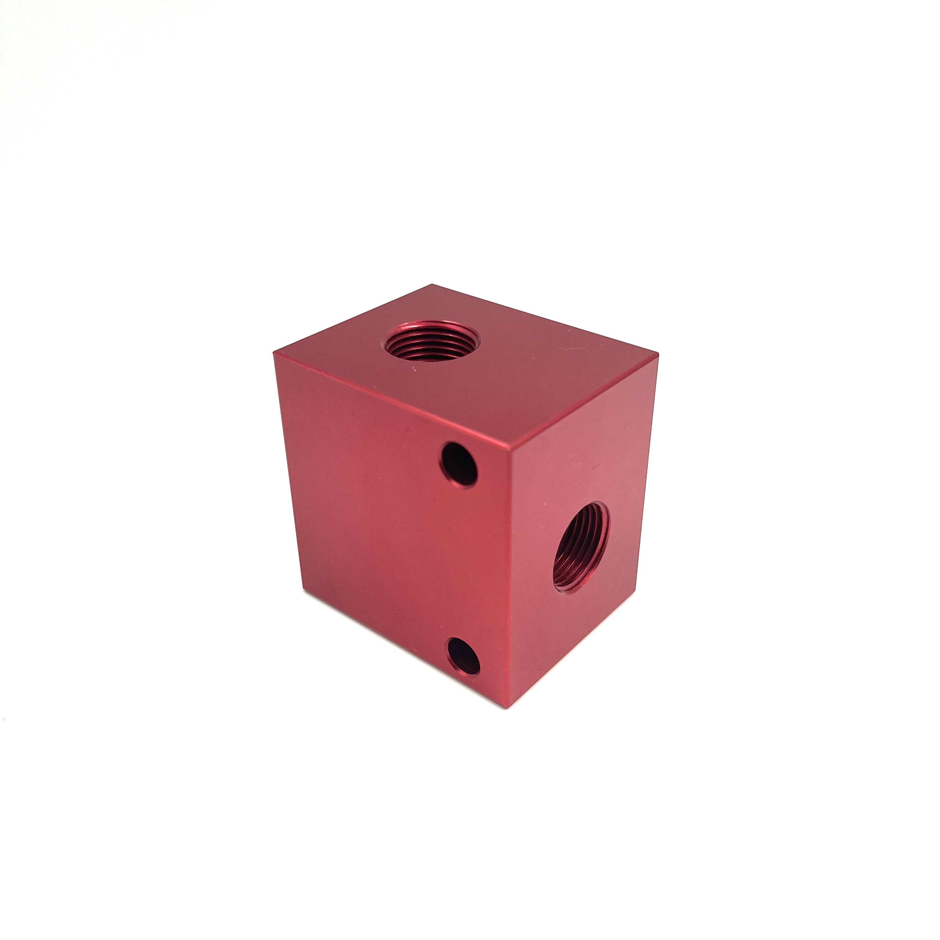 G1/2 G3/8 Port Hydraulic Valve Block V3068 Standard Manifold Cartridge Valve Fittings