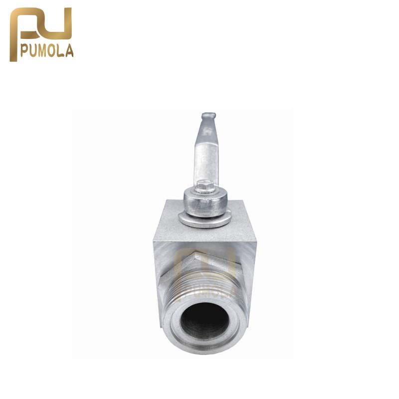 KHB(KHM)-M12/16/22/27/30 KHB-M36/42/52/60/72*2 Carbon Steel High Pressure Hydraulic Ball Valve KHB Stainless Steel Ball Valve