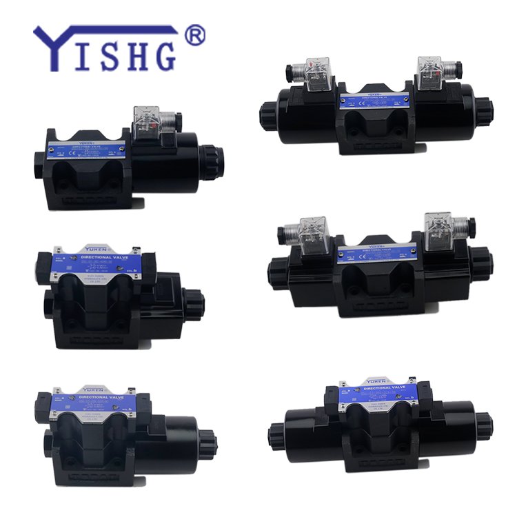 Yuken dsg valve directional control dsg-02 group block dsg-02-3c4 dsg-02-2b2 dsg-02-3c2 series hydraulic valves solenoid valve