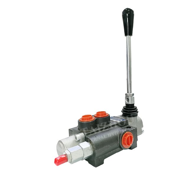 4P40 4 spools hydraulic directional valve for agricultural forestry machine, hydraulic directional manual control monoblock val