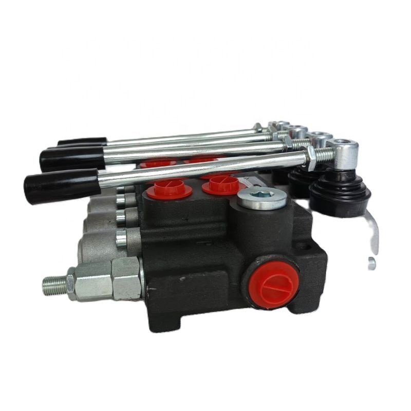 1P40 2P40 3P40 4P40 5P40 6P40 P40 solenoid control 3 spool Monoblock Valve Manual Joystick Hydraulic Directional control Valve
