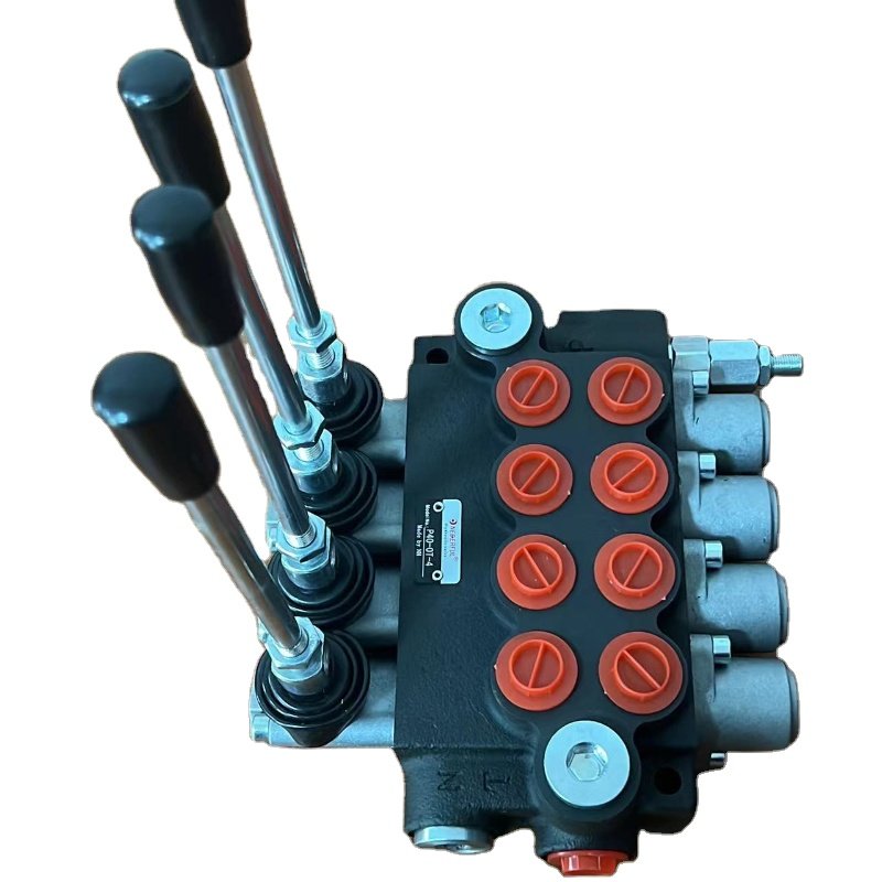 1P40 2P40 3P40 4P40 5P40 6P40 P40 solenoid control 3 spool Monoblock Valve Manual Joystick Hydraulic Directional control Valve