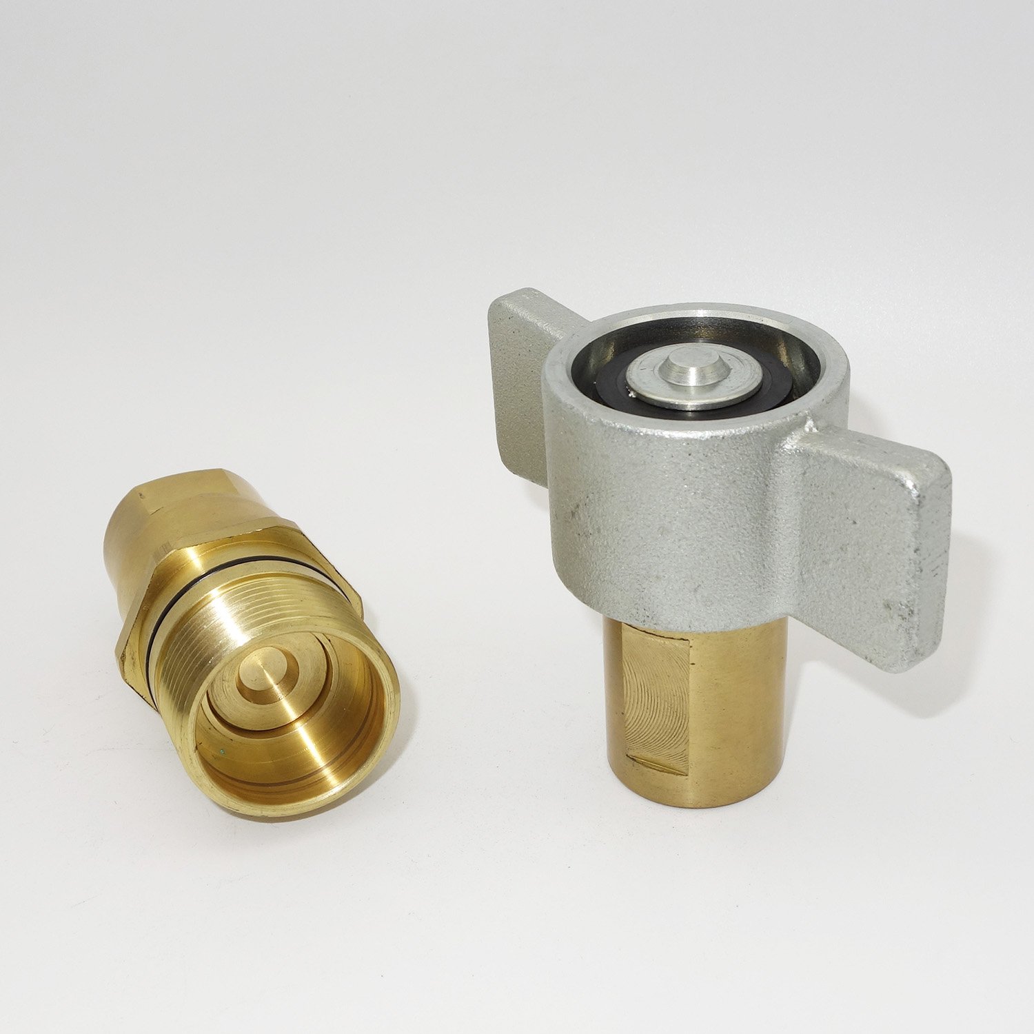 NAIWO Thread Connecting quick release connector Quick Disonnect Coupling hydraulic part Brass wing nut quick couplers NWGT