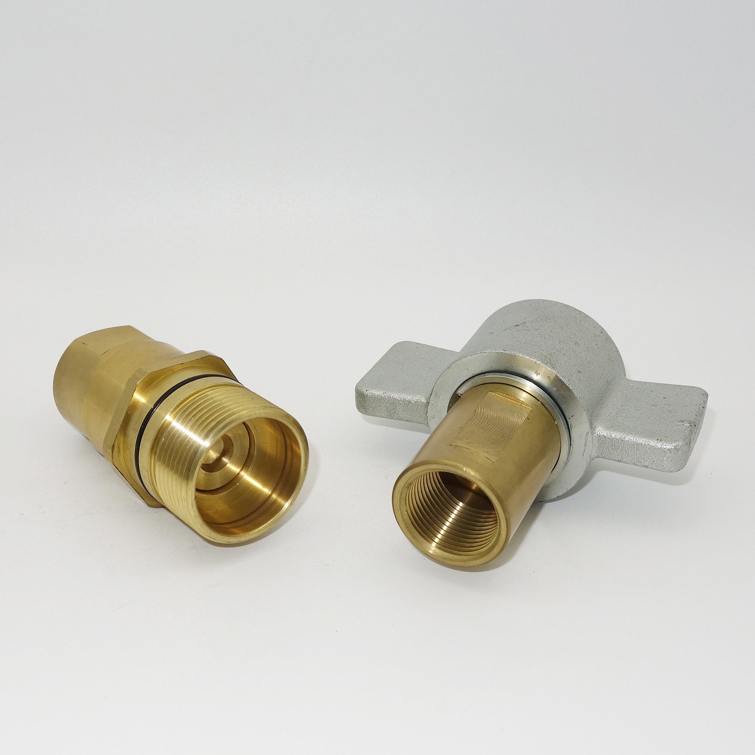 NAIWO Thread Connecting quick release connector Quick Disonnect Coupling hydraulic part Brass wing nut quick couplers NWGT