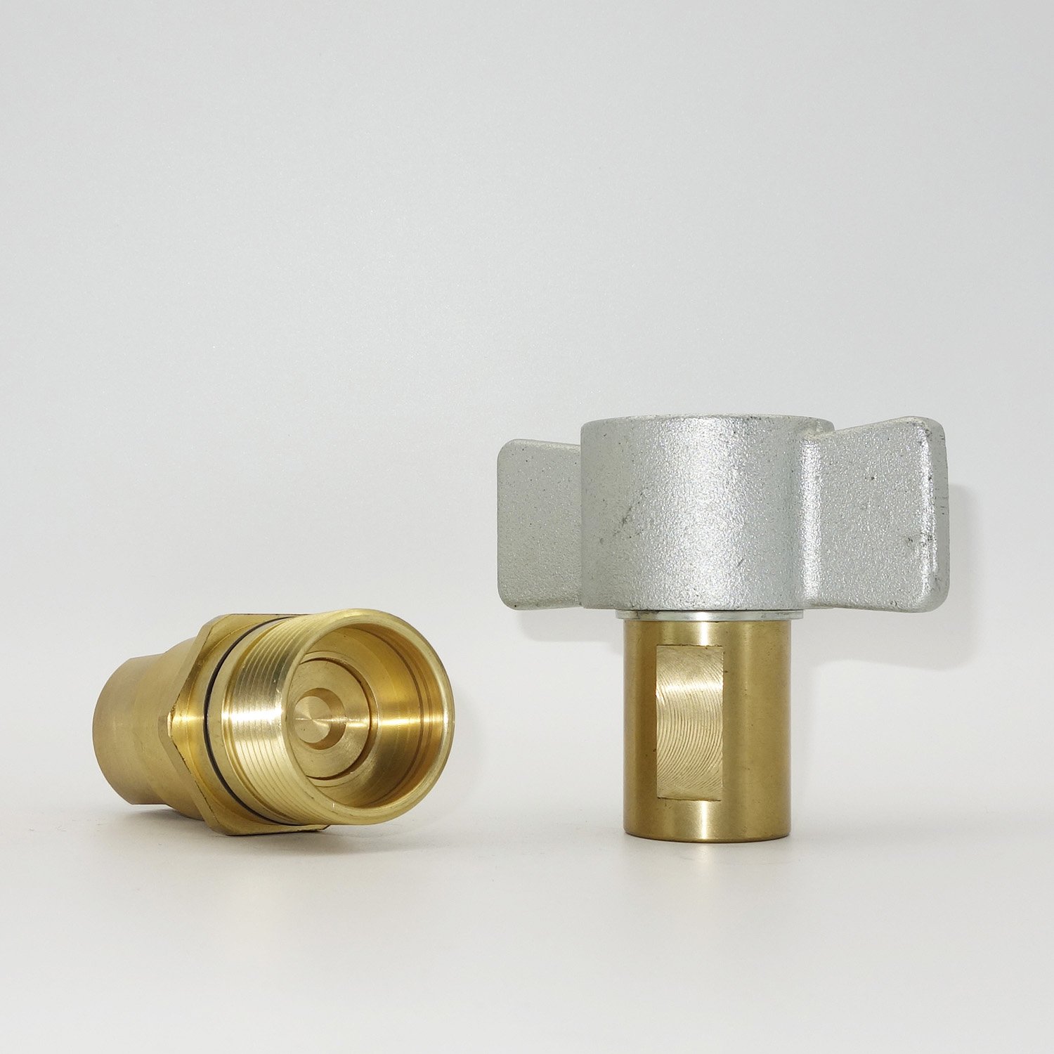 NAIWO Thread Connecting quick release connector Quick Disonnect Coupling hydraulic part Brass wing nut quick couplers NWGT