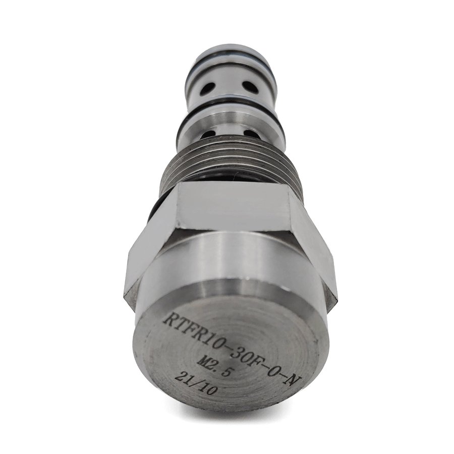 Hydraulic Flow Control Pressure Compensated Flow Regulators Priority Type Non-adjustable Threaded Cartridge Valve RADK FR10-30F