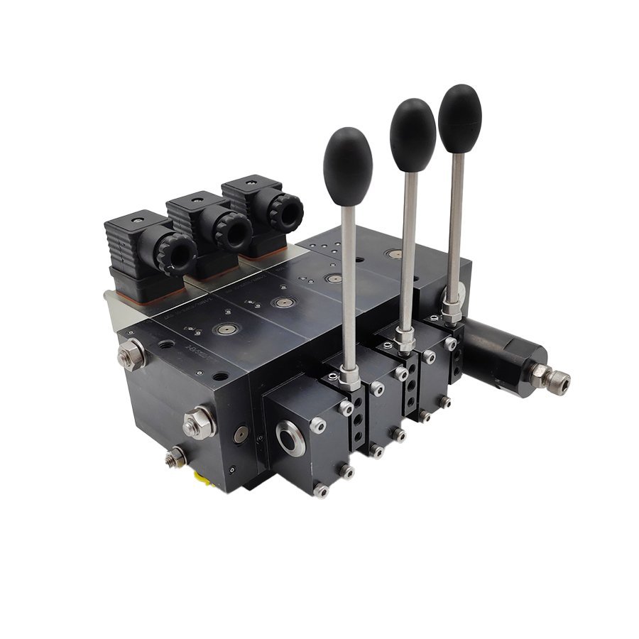 Hawe PSL PSV Multidirectional Proportional Directional Valve Electro-Hydraulic Load Sensing Multi-Way Hydraulic Valves