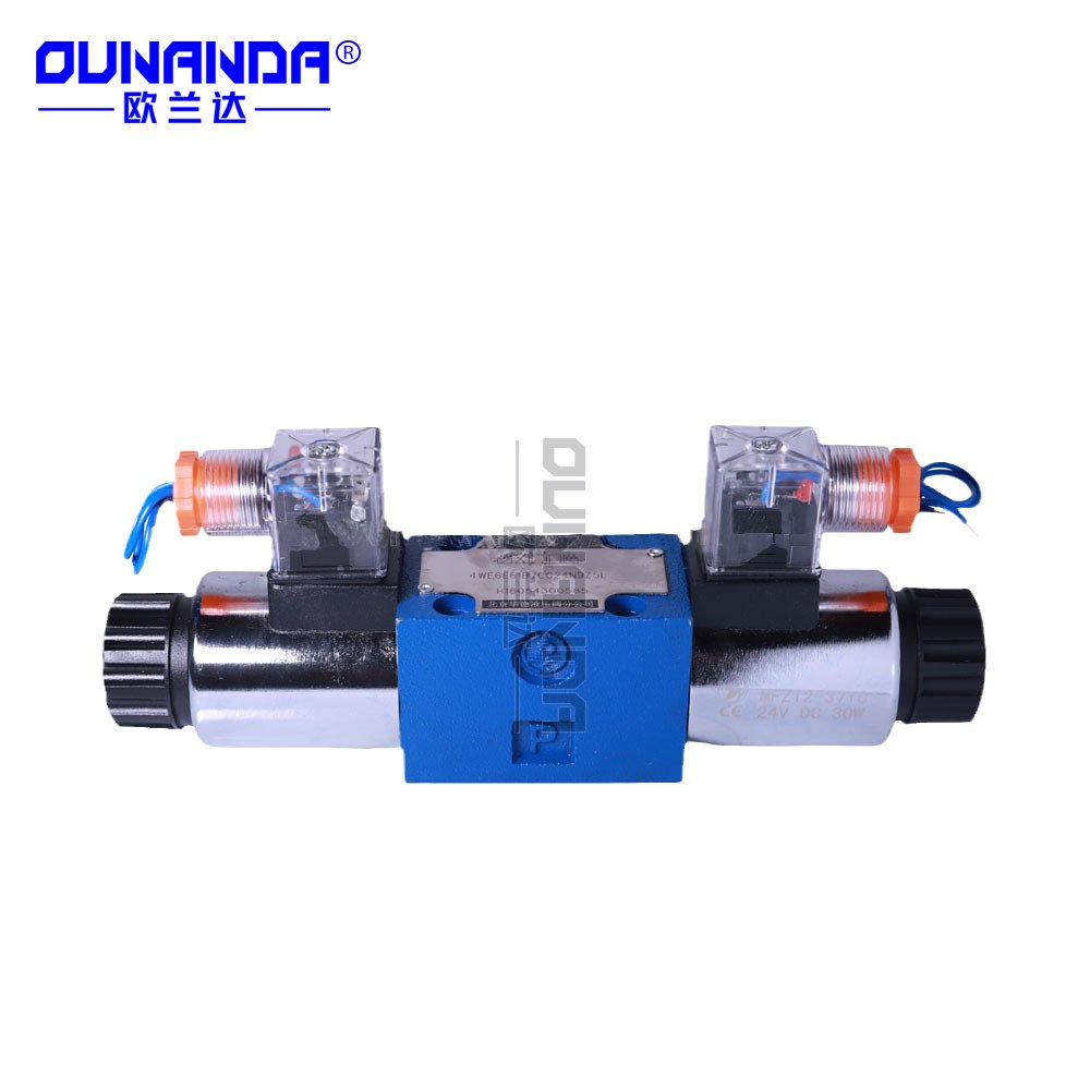 Beijing Huade Hydraulic Electromagnetic Reversing Valve 4WE6E61B/CG24N9Z5L Solenoid Valve 4WE4 4WE6 4WE10 Hydraulic Valve