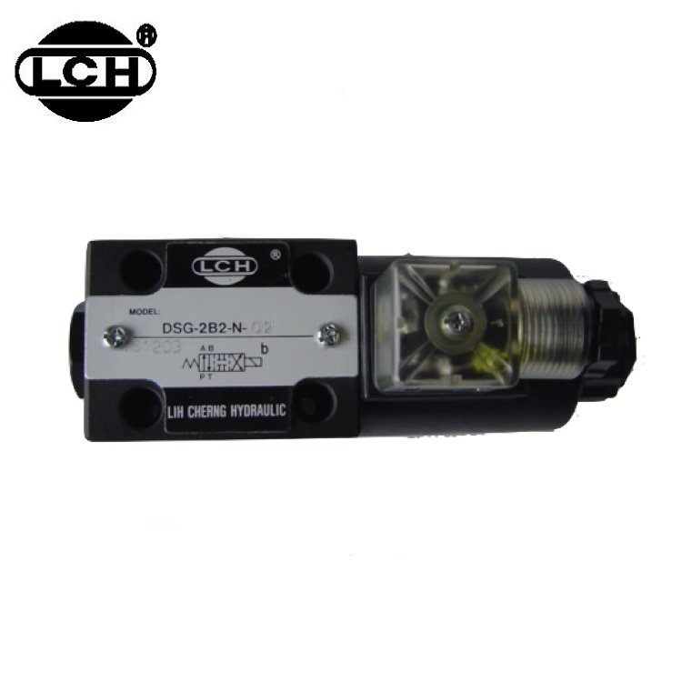 LCH manufacture supply no leakage hydraulic solenoid valve 24 volt for injection machine