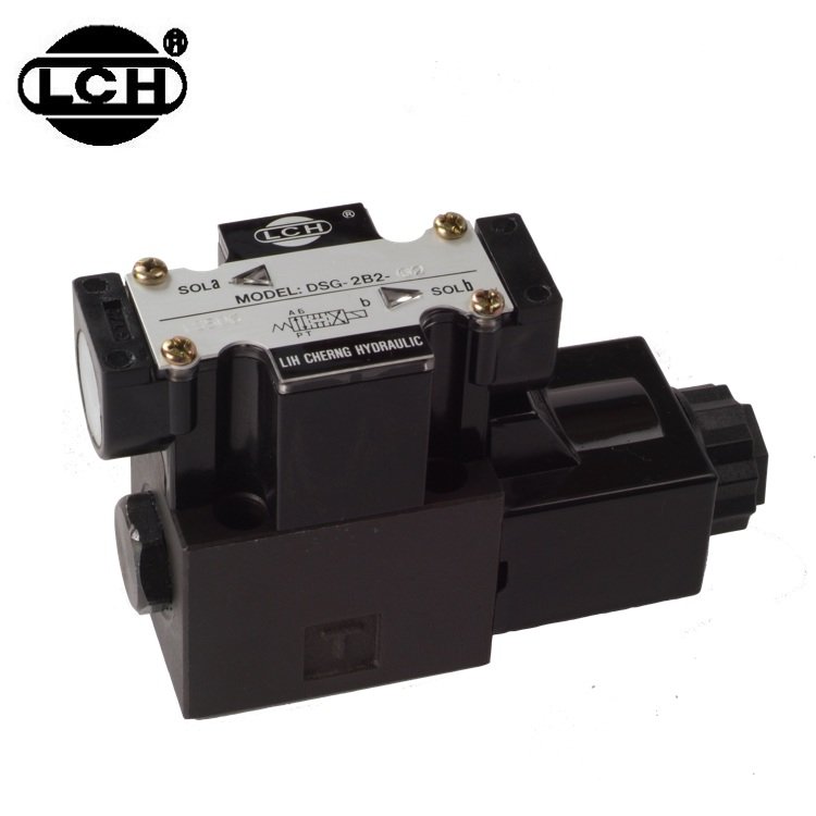 LCH manufacture supply no leakage hydraulic solenoid valve 24 volt for injection machine