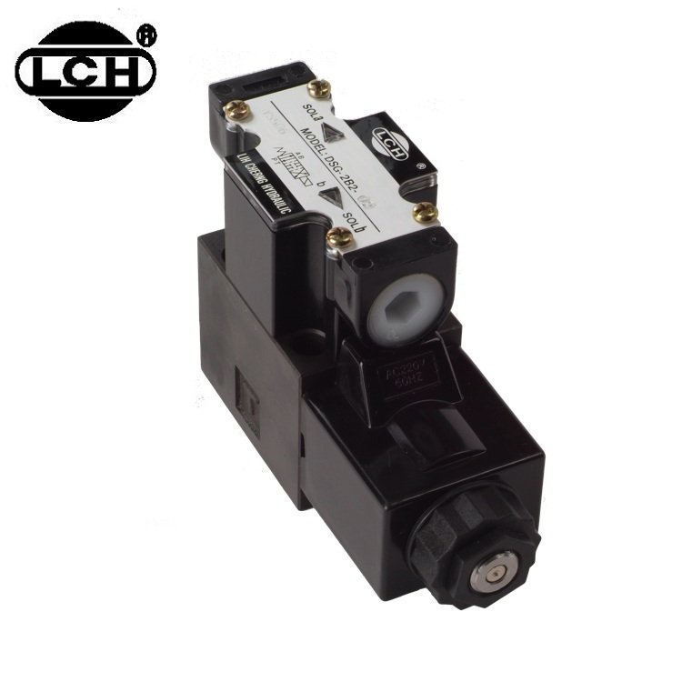 LCH manufacture supply no leakage hydraulic solenoid valve 24 volt for injection machine