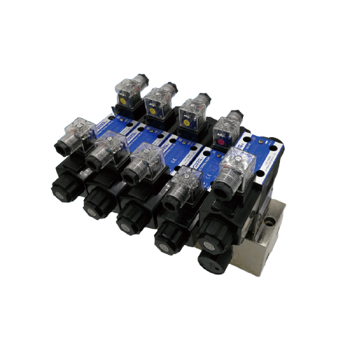 High quality solenoid valve 24v hydraulic flow control valve for chemical machinery