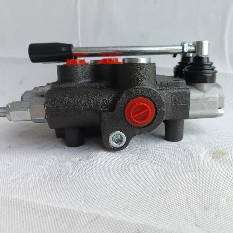 High Quality 2 Spool P80 Series Hydraulic Monoblock Directional Control Valve For Forklifts 4 way 2 position hydraulic valve