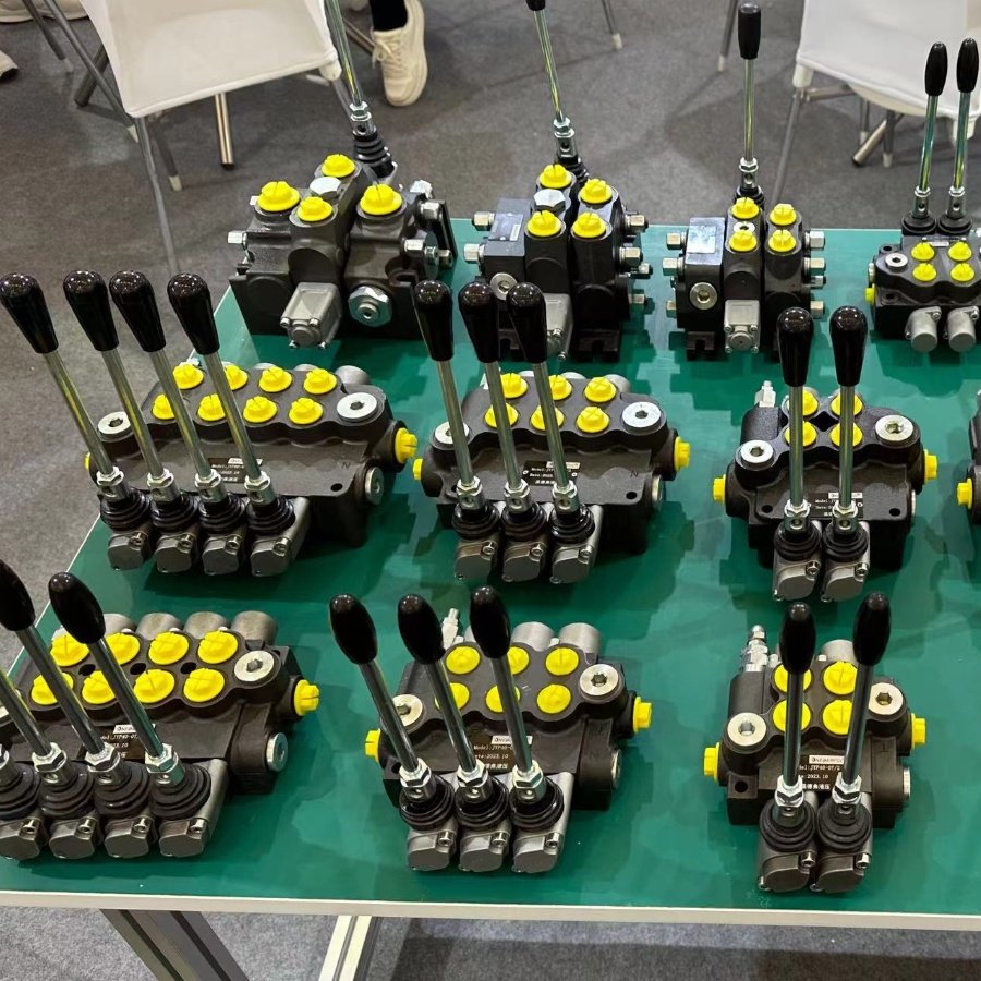 factory supply P80 electric-hydraulic hydraulic directional control valve 80LPM electric control valve for hydraulic distributor