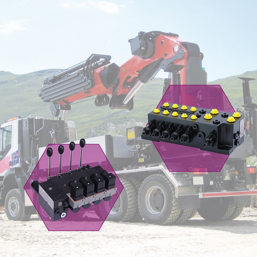 Hawe PSL PSV Multi-Way Hydraulic Valve Electro-Hydraulic Proportional Directional Spool Load Sensing Pre-Compensator
