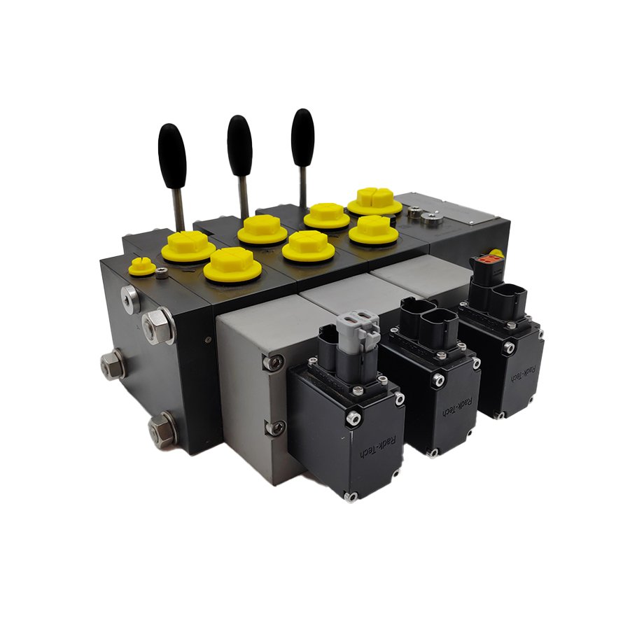 Hawe PSL PSV Multi-Way Hydraulic Valve Electro-Hydraulic Proportional Directional Spool Load Sensing Pre-Compensator