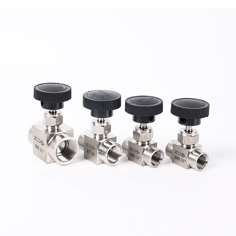 304 Stainless Steel Card Sleeve Flow Control Valve Needle Globe Regulating Valve Hydraulic Parts