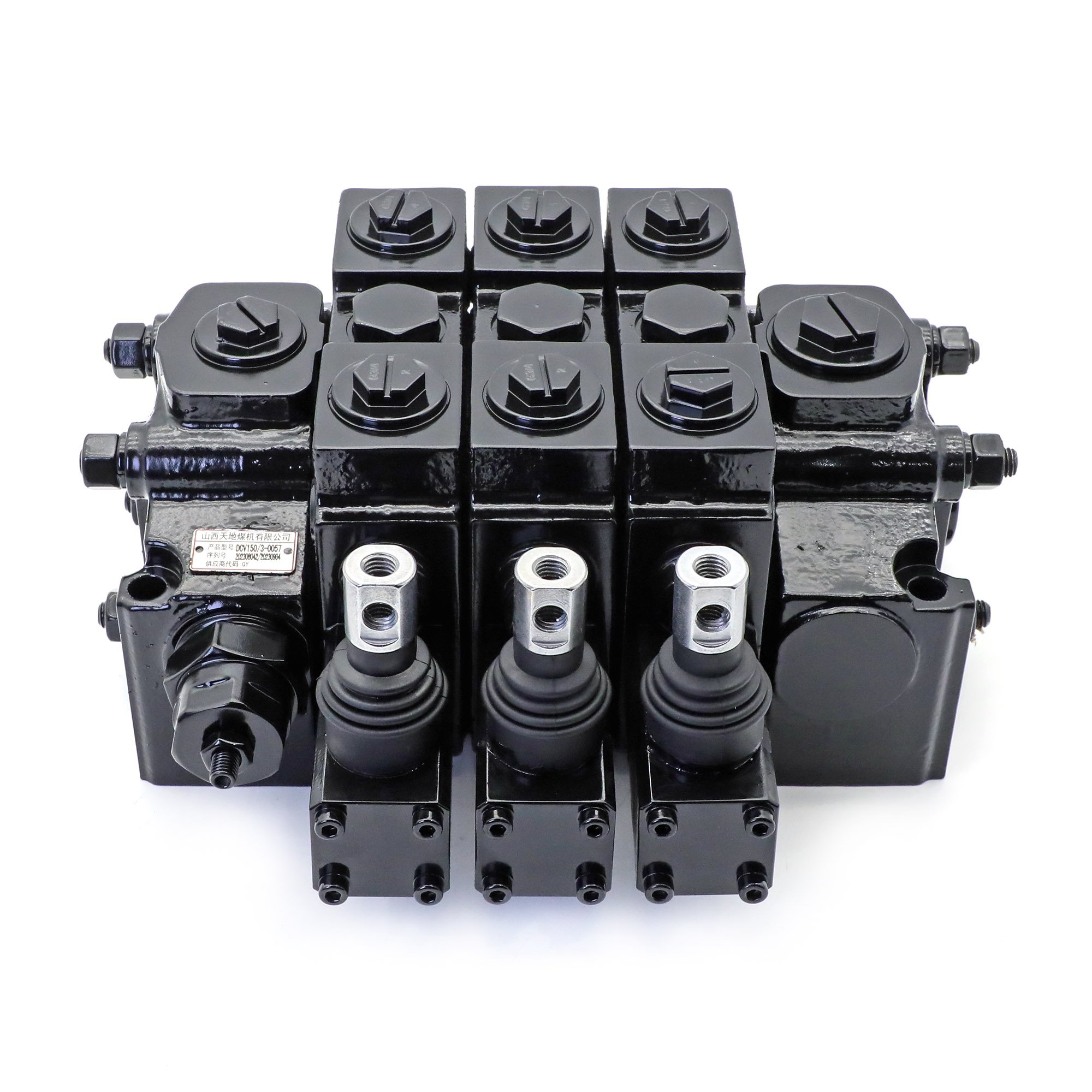 Hydraulic Sectional Control Valve with Hydraulic Valve Spools Hydraulic Levers