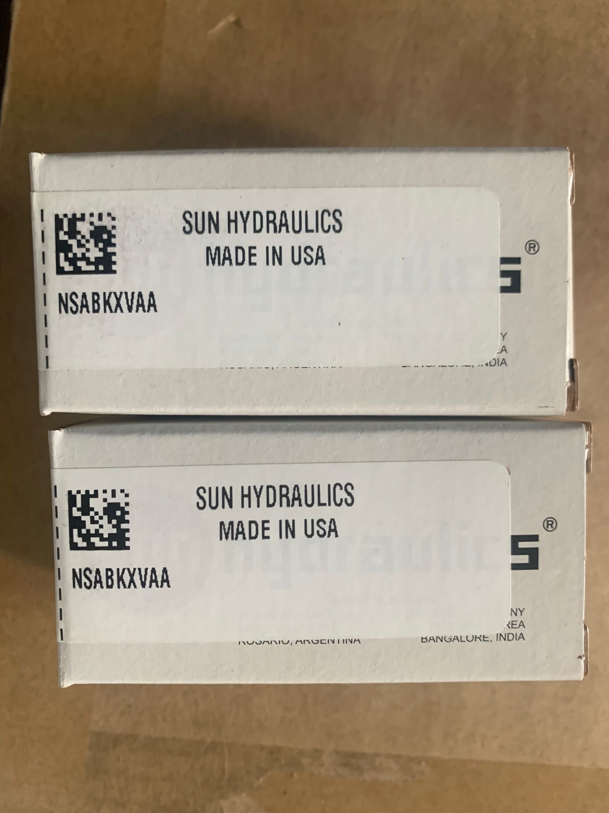 NSABKXVBT NSAB KXV BT A NSAB-KXV-BT NSABKXVAA SUN HYDRAULICS origin Adjustable gauge snubber, male 1/4" BSPP to female 1/4" BSPP