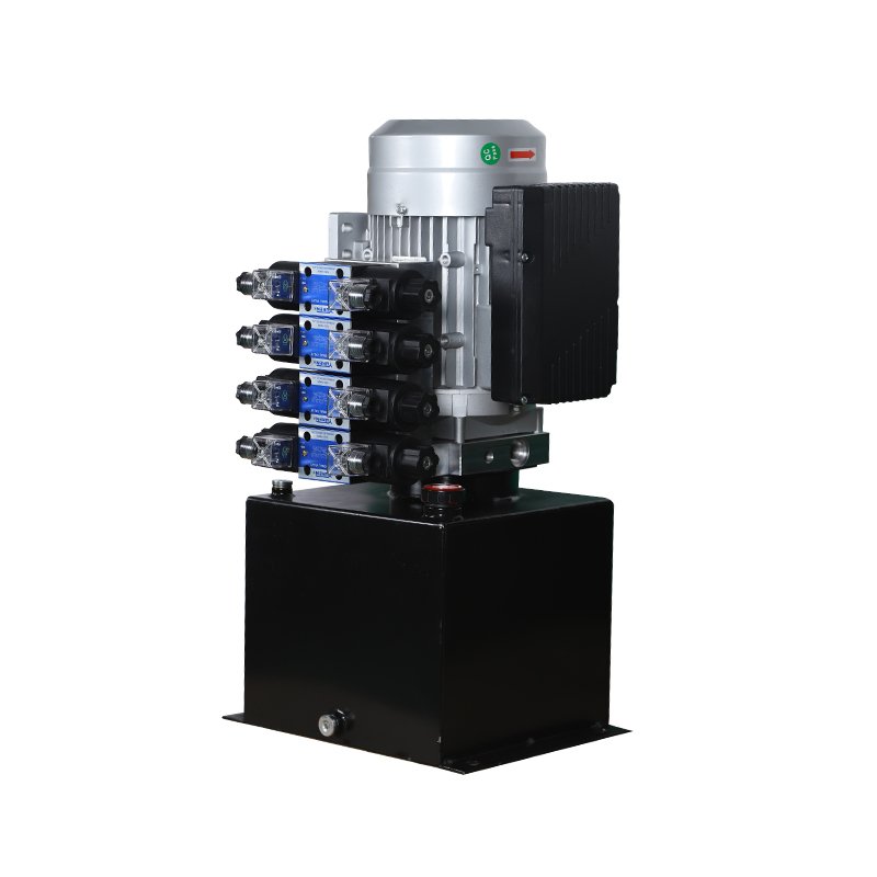 Cheap Price Mini Power Pack Unit Hydraulic 220V Square Vertical Solenoid Valve Control