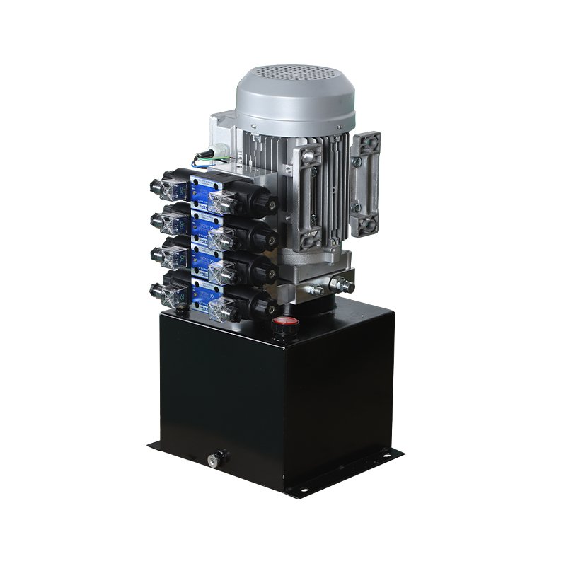 Cheap Price Mini Power Pack Unit Hydraulic 220V Square Vertical Solenoid Valve Control
