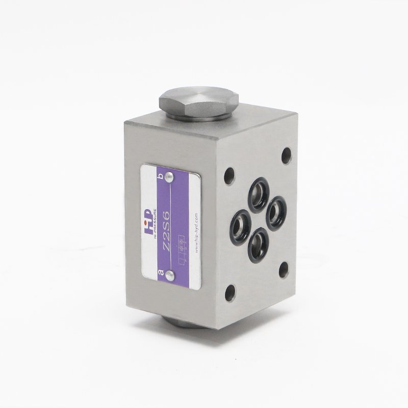 Best quality china hydraulic body steel Z2S6 modular pilot operated check valve