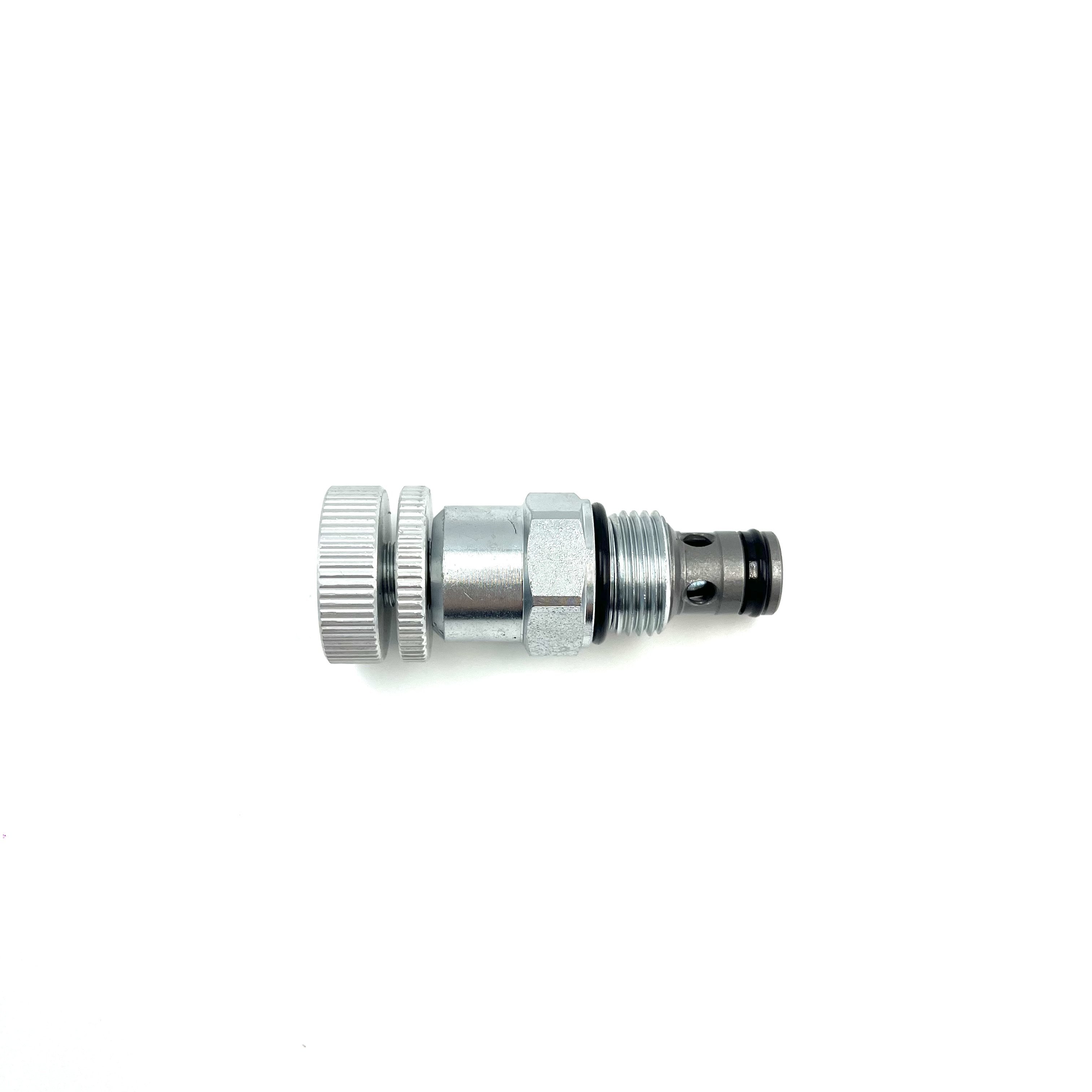 Hydraulic Cartridge Valve Throttle Valve NV08 Needle Valve Standard Adjustment With Hand Wheel