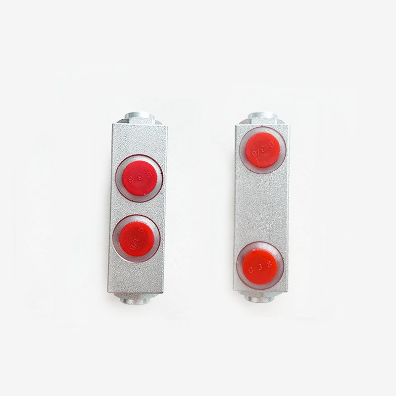 Double check valve stainless steel check valve 1/4 stainless steel spring check valve VRPDC-G1/4