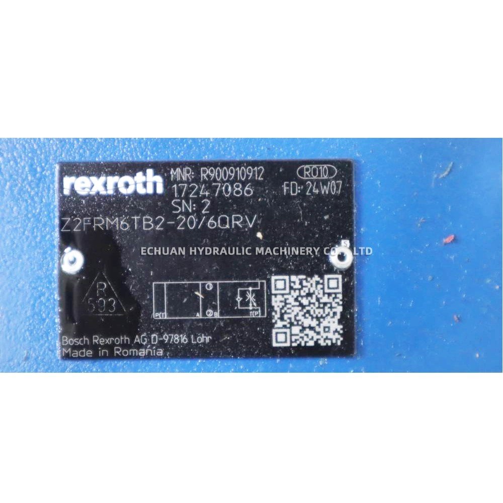Factory Direct Sun Series Hydraulic Valve REXROTH R900910912 Z2FRM6TB2-21/6QRV Cartridge Valve
