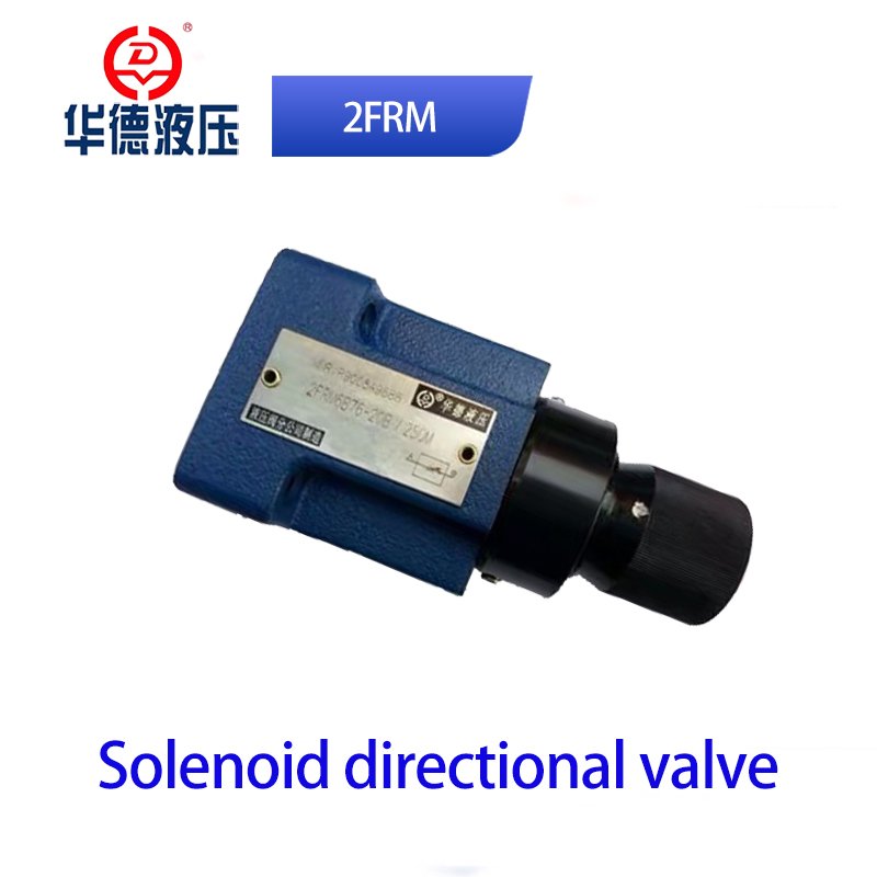 FRM 2FRM Series Hydraulic 2 Way Flow Control Valve Solenoid Proportional speed control valve 2FRM6B71-B0/25OR
